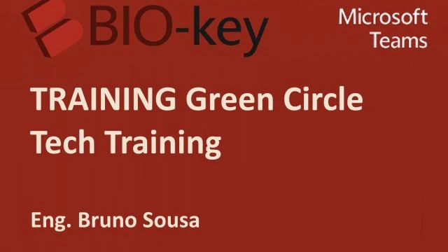 Green Circle Training - Bruno Sousa