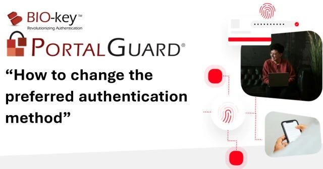 How to change the preferred authentication method