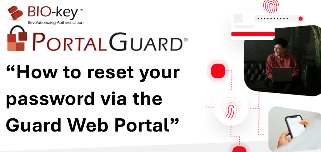 How to reset your password via the Guard Web Portal